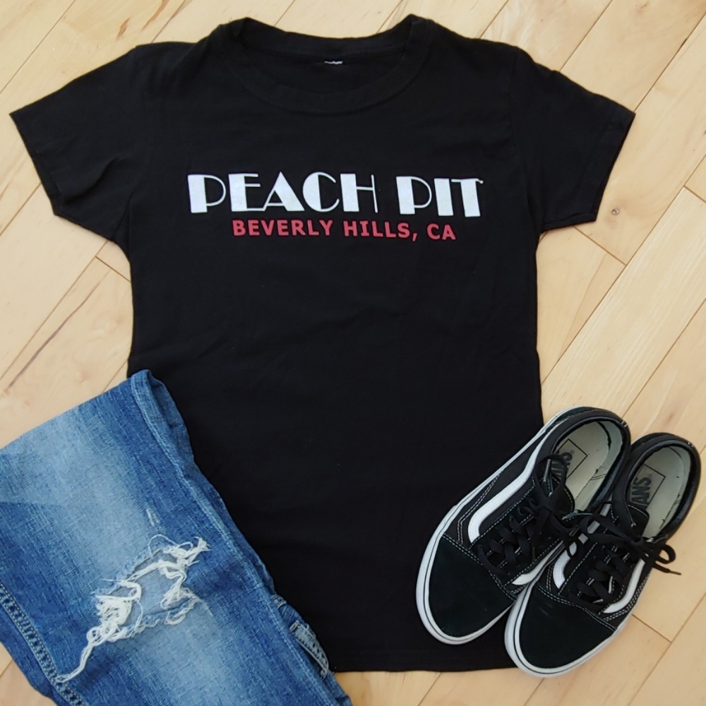 Back to the 90s Beverly Hills 90210 Peach Pit Tee